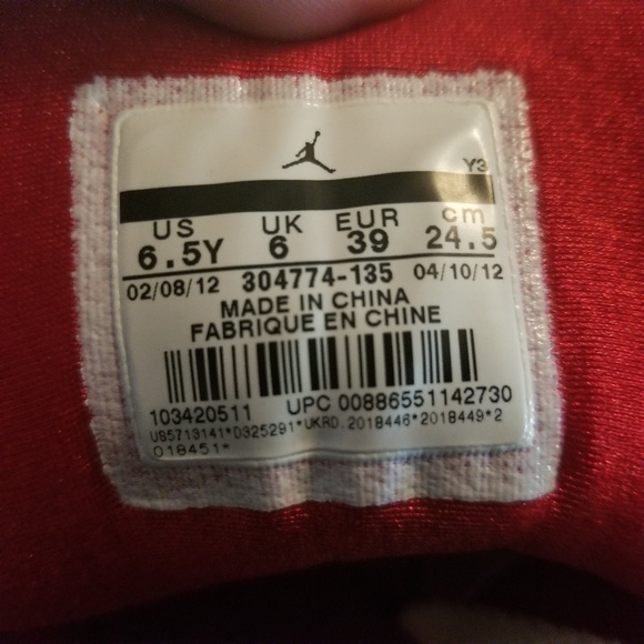 AIR JORDAN 7 RETRO "OLYMPIC 2012" - Picture 5 of 5